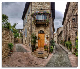 Narrow Streets, Assisi Italy