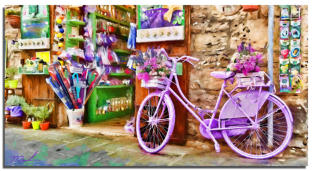The Violet Bicycle 