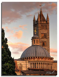 Sunset Cathedral, Siena Italy