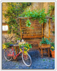 Florist Bike, Como Italy