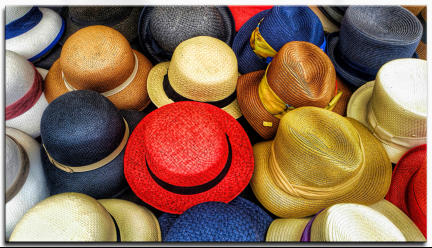 Hats for Sale - Rome